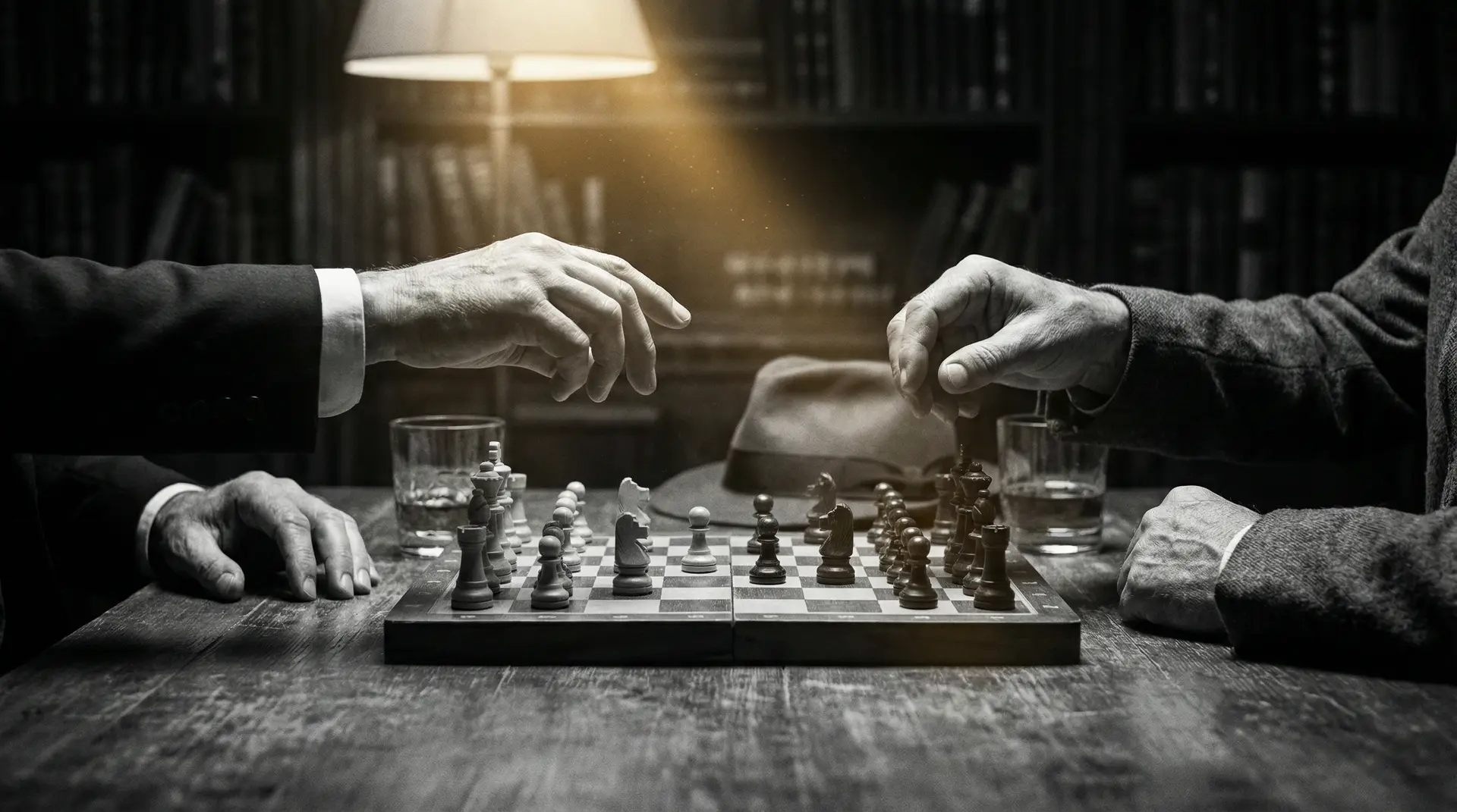 民国大侦探免费观看 艺术探索系列 - 非线性叙事，棋盘上的对弈象征命运的交错